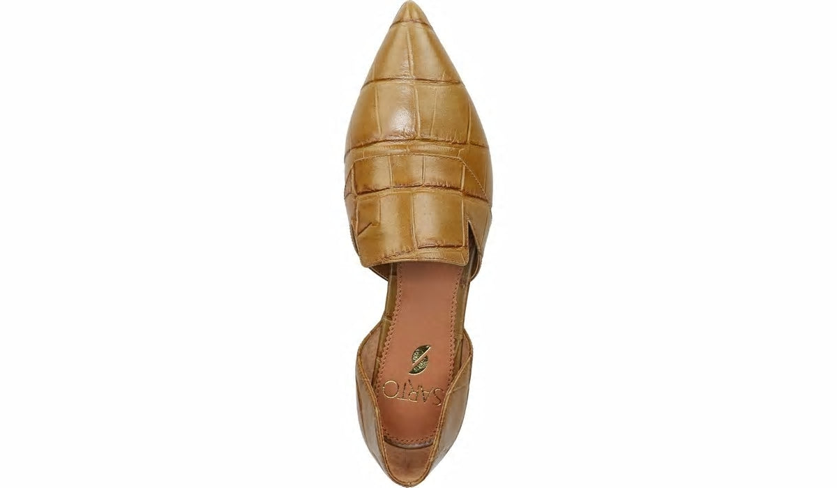 Franco Sarto Sarto Toby D'Orsay Flat Camel Leather