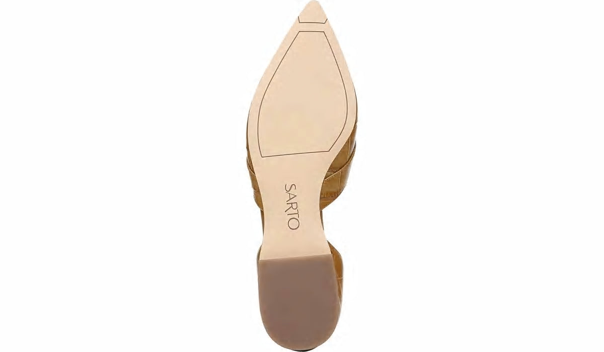 Franco Sarto Sarto Toby D'Orsay Flat Camel Leather