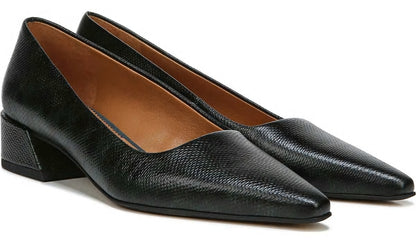 Franco Sarto Sarto Modena Block Heel Pump Pine Leather