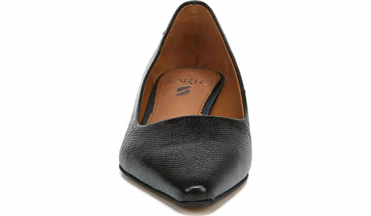 Franco Sarto Sarto Modena Block Heel Pump Pine Leather
