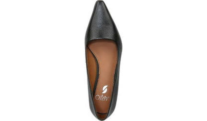 Franco Sarto Sarto Modena Block Heel Pump Pine Leather