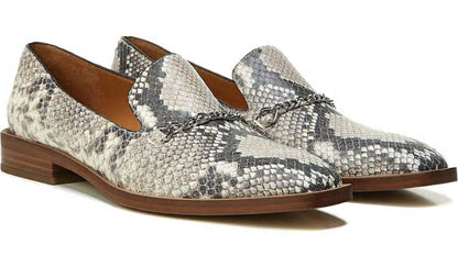 Franco Sarto Sarto Basha 2 Loafer Roccia Snake Print Leather