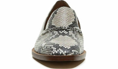 Franco Sarto Sarto Basha 2 Loafer Roccia Snake Print Leather