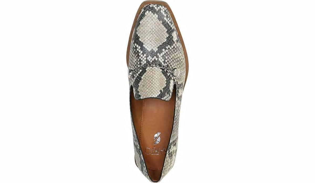 Franco Sarto Sarto Basha 2 Loafer Roccia Snake Print Leather