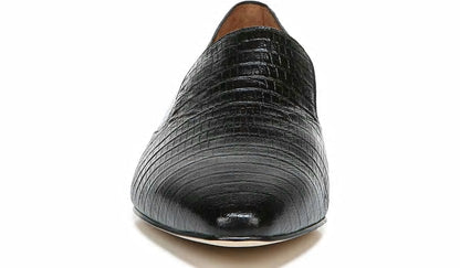 Franco Sarto Sarto Parma 2 Flat Black Snake Print Leather