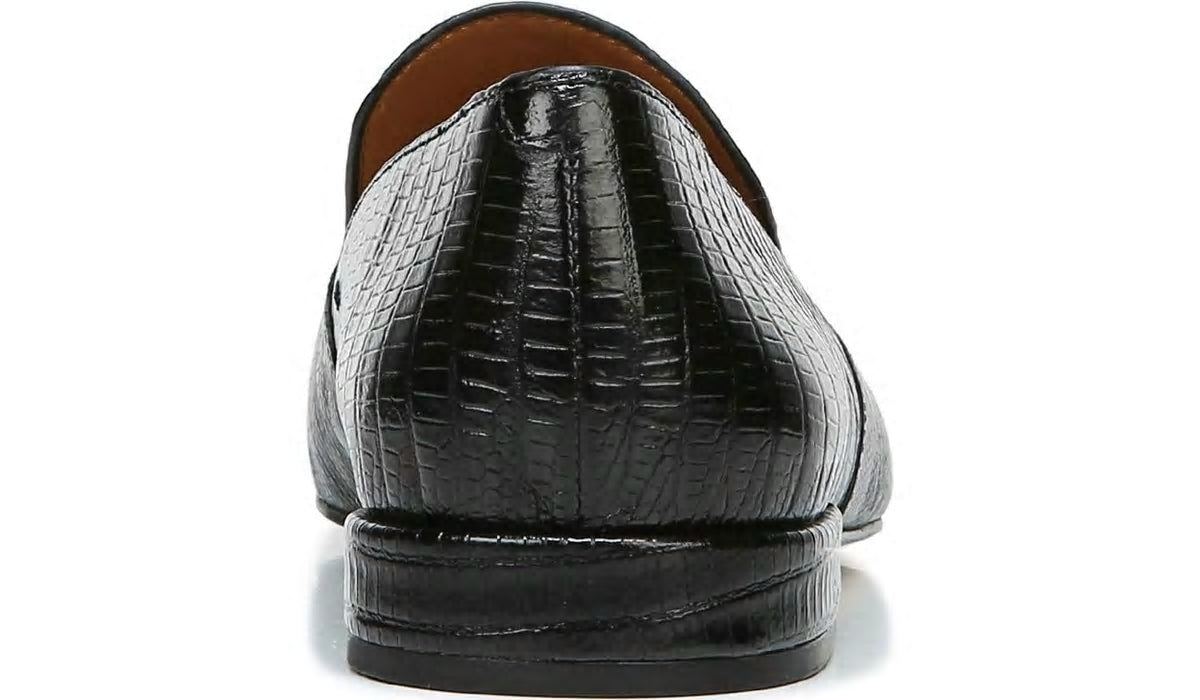 Franco Sarto Sarto Parma 2 Flat Black Snake Print Leather
