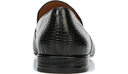 Franco Sarto Sarto Parma 2 Flat Black Snake Print Leather