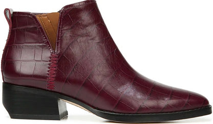 Franco Sarto Sarto Asti Ankle Boot Mulberry Leather