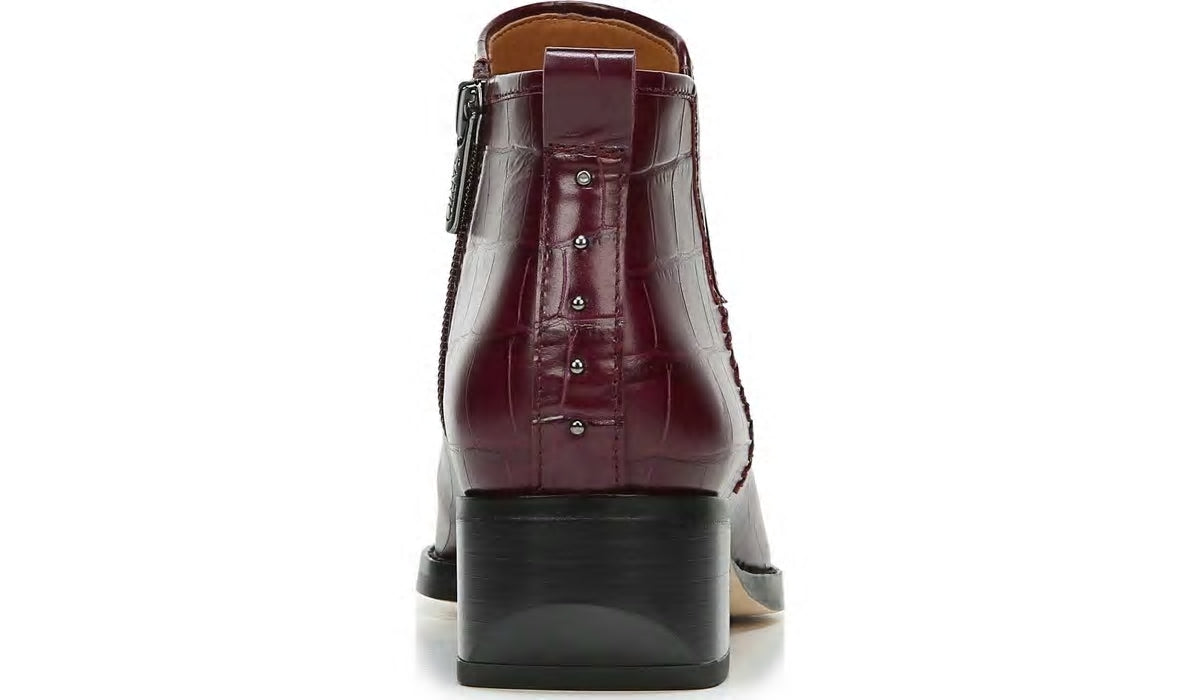 Franco Sarto Sarto Asti Ankle Boot Mulberry Leather