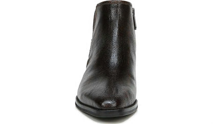 Franco Sarto Sarto Asti Ankle Boot Espresso Snake Print Leather