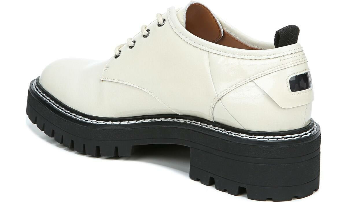 Franco Sarto Sarto Florita Platform Oxford Bianco Leather