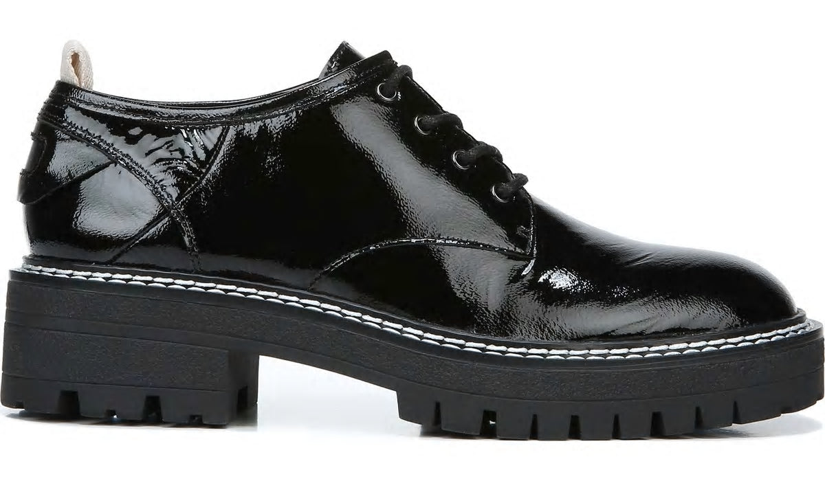 Franco Sarto Sarto Florita Platform Oxford Black Leather