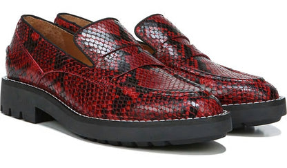 Franco Sarto Sarto Tivoli Loafer Red Leather