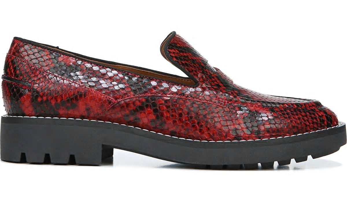 Franco Sarto Sarto Tivoli Loafer Red Leather