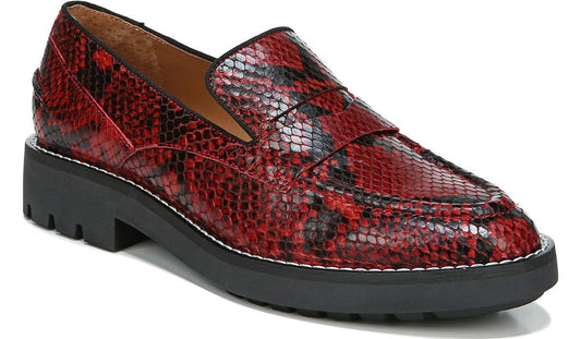 Franco Sarto Sarto Tivoli Loafer Red Leather