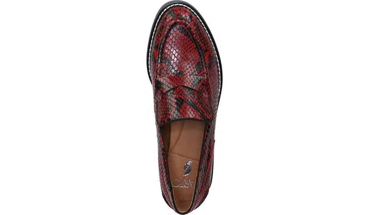 Franco Sarto Sarto Tivoli Loafer Red Leather