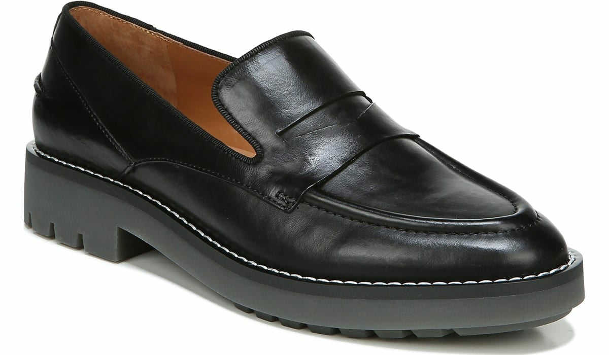 Franco Sarto Sarto Tivoli Loafer Black Leather