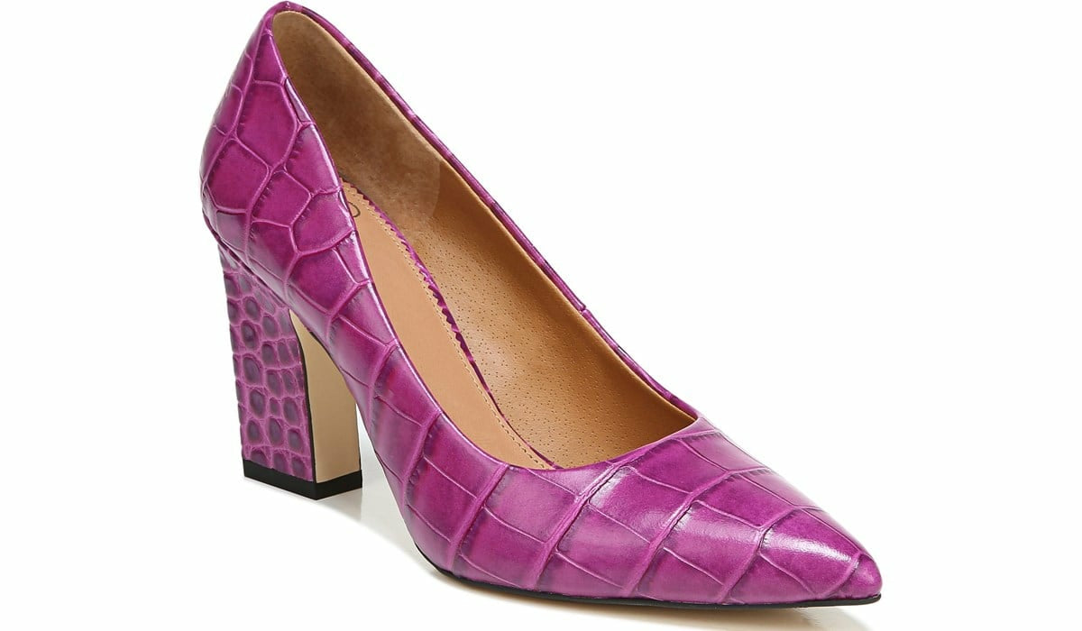 Franco Sarto Sarto Sasha Pump Purple Leather