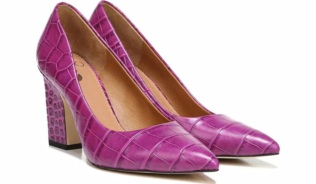 Franco Sarto Sarto Sasha Pump Purple Leather