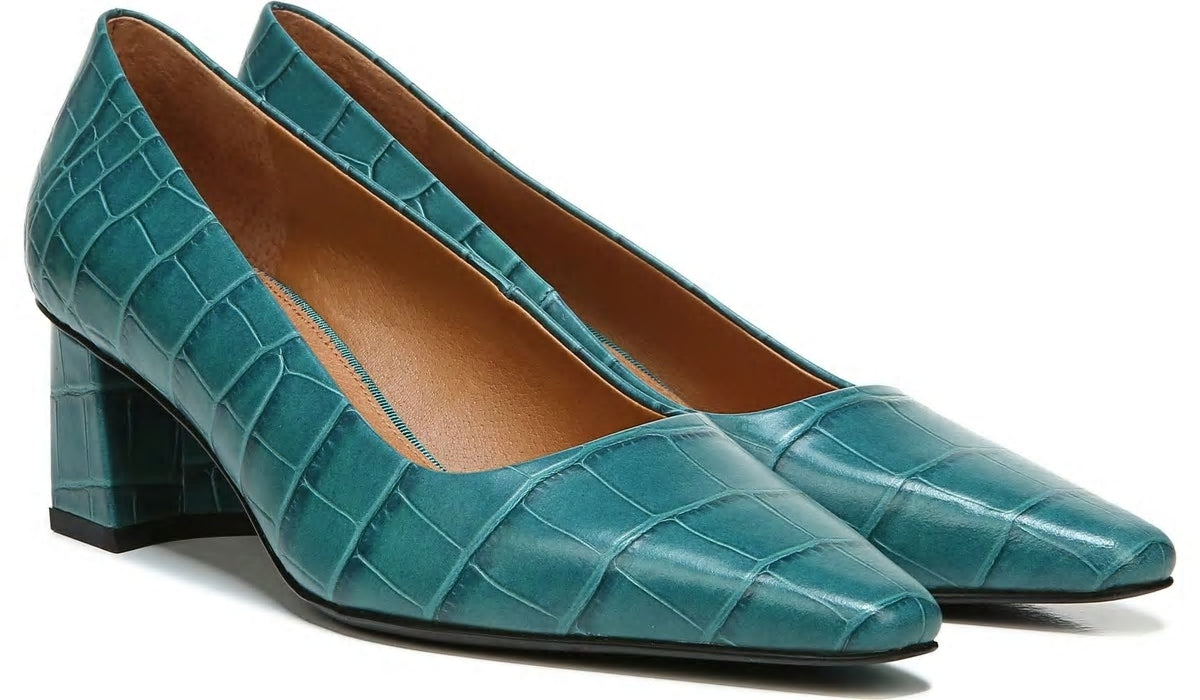 Franco Sarto Sarto Regal Pump Green Leather