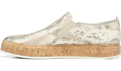 Franco Sarto Sarto Daine Slip On Sneaker Dusty Rose Snake Leather