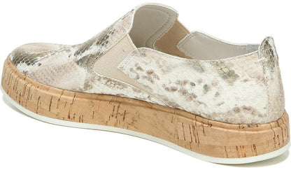 Franco Sarto Sarto Daine Slip On Sneaker Dusty Rose Snake Leather