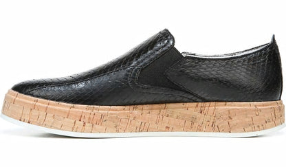 Franco Sarto Daine 2 Slip On Sneaker Black Snake Leather