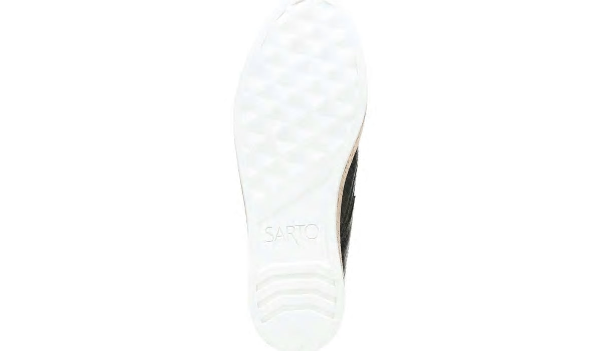 Franco Sarto Daine 2 Slip On Sneaker Black Snake Leather