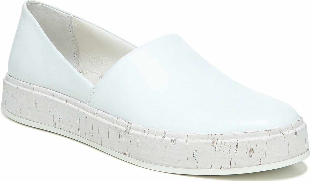 Franco Sarto Sarto Derek Slip On White Leather