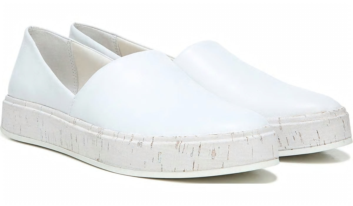 Franco Sarto Sarto Derek Slip On White Leather