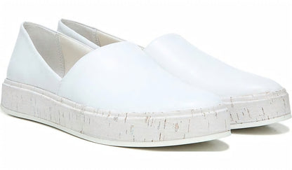 Franco Sarto Sarto Derek Slip On White Leather