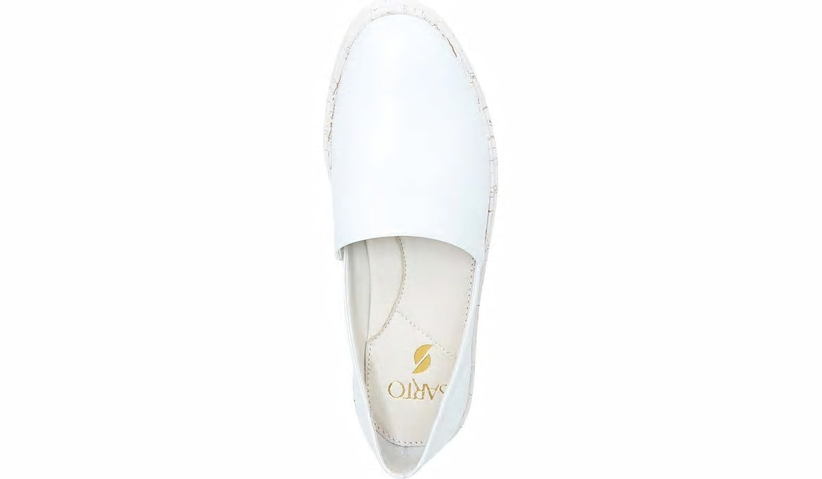 Franco Sarto Sarto Derek Slip On White Leather