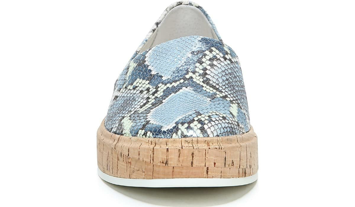 Franco Sarto Sarto Derek Slip On Airy Blue Snake Leather