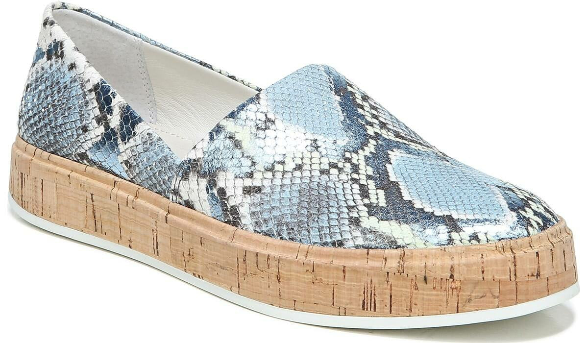 Franco Sarto Sarto Derek Slip On Airy Blue Snake Leather