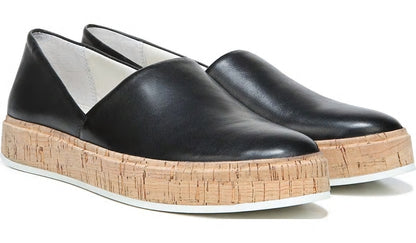 Franco Sarto Sarto Derek Slip On Black Leather