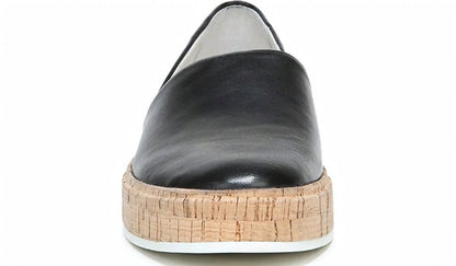 Franco Sarto Sarto Derek Slip On Black Leather