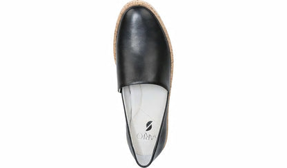Franco Sarto Sarto Derek Slip On Black Leather
