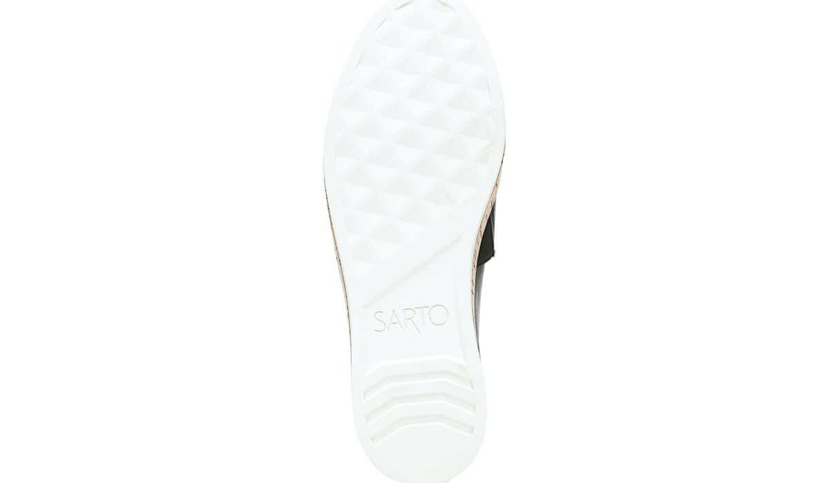 Franco Sarto Sarto Derek Slip On Black Leather