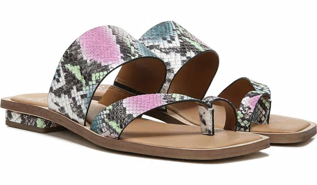 Franco Sarto Sarto Ediana Sandal Orchid Snake Leather