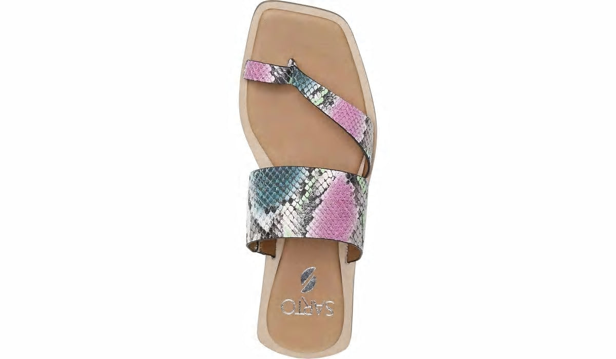 Franco Sarto Sarto Ediana Sandal Orchid Snake Leather