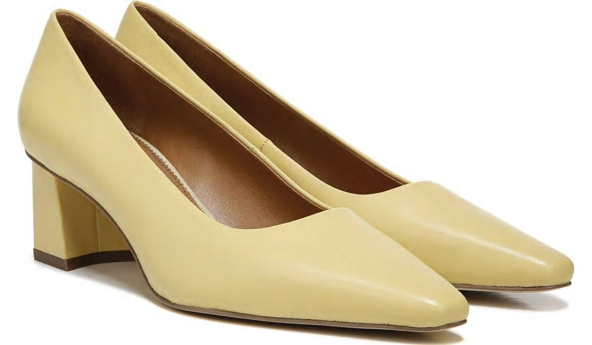 Franco Sarto Sarto Regal Pump Light Yellow Leather