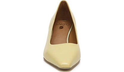 Franco Sarto Sarto Regal Pump Light Yellow Leather