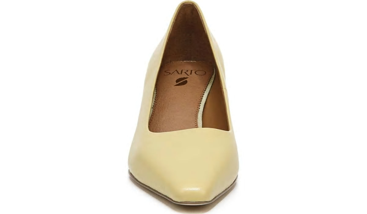 Franco Sarto Sarto Regal Pump Light Yellow Leather