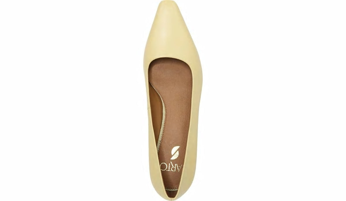 Franco Sarto Sarto Regal Pump Light Yellow Leather