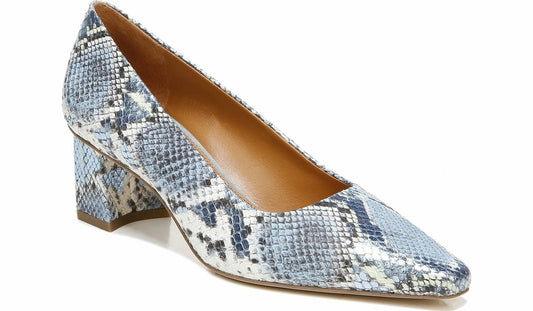 Franco Sarto Sarto Regal Pump Airy Blue Snake Leather