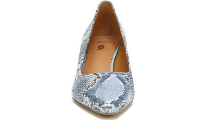 Franco Sarto Sarto Regal Pump Airy Blue Snake Leather
