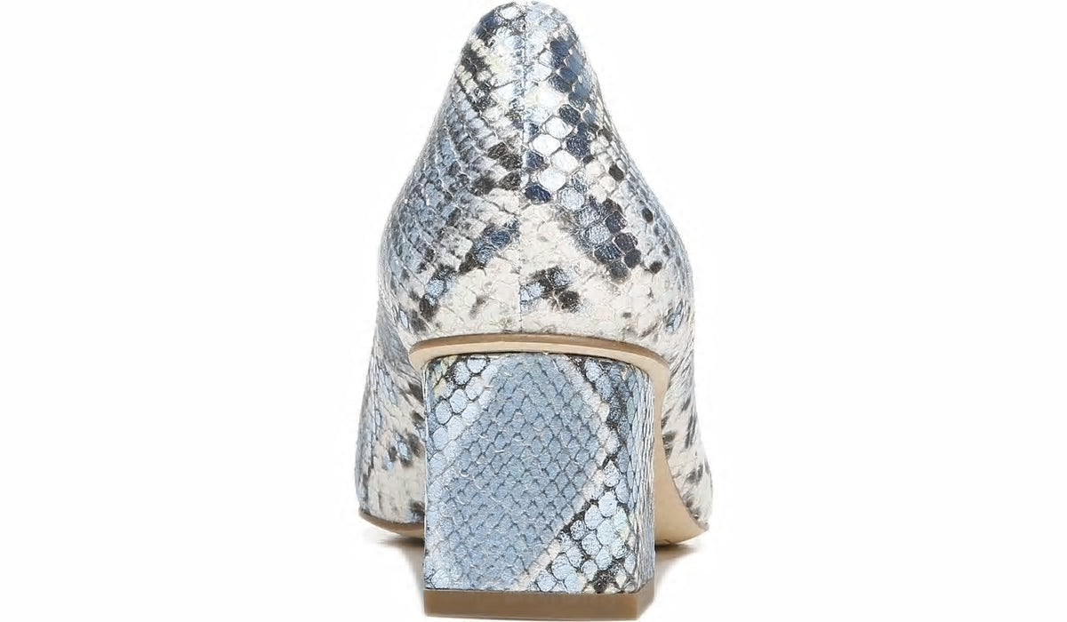 Franco Sarto Sarto Regal Pump Airy Blue Snake Leather