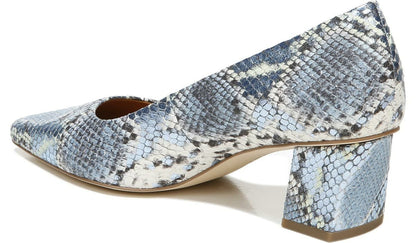 Franco Sarto Sarto Regal Pump Airy Blue Snake Leather