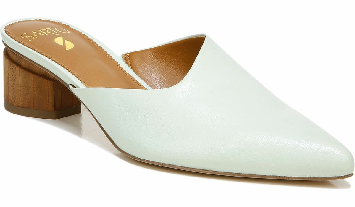 Franco Sarto Sarto Visa Mule Cool Mint Leather