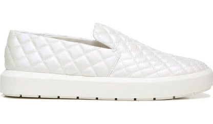 Franco Sarto Sarto Prato 3 Slip On Platform Sneaker Pearl Leather